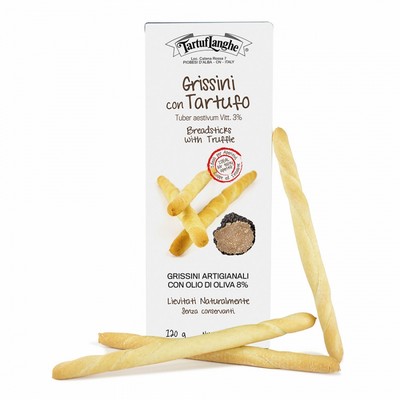 TartufLanghe Bread Sticks with Black Truffle of Alba and extra virgin olive oil